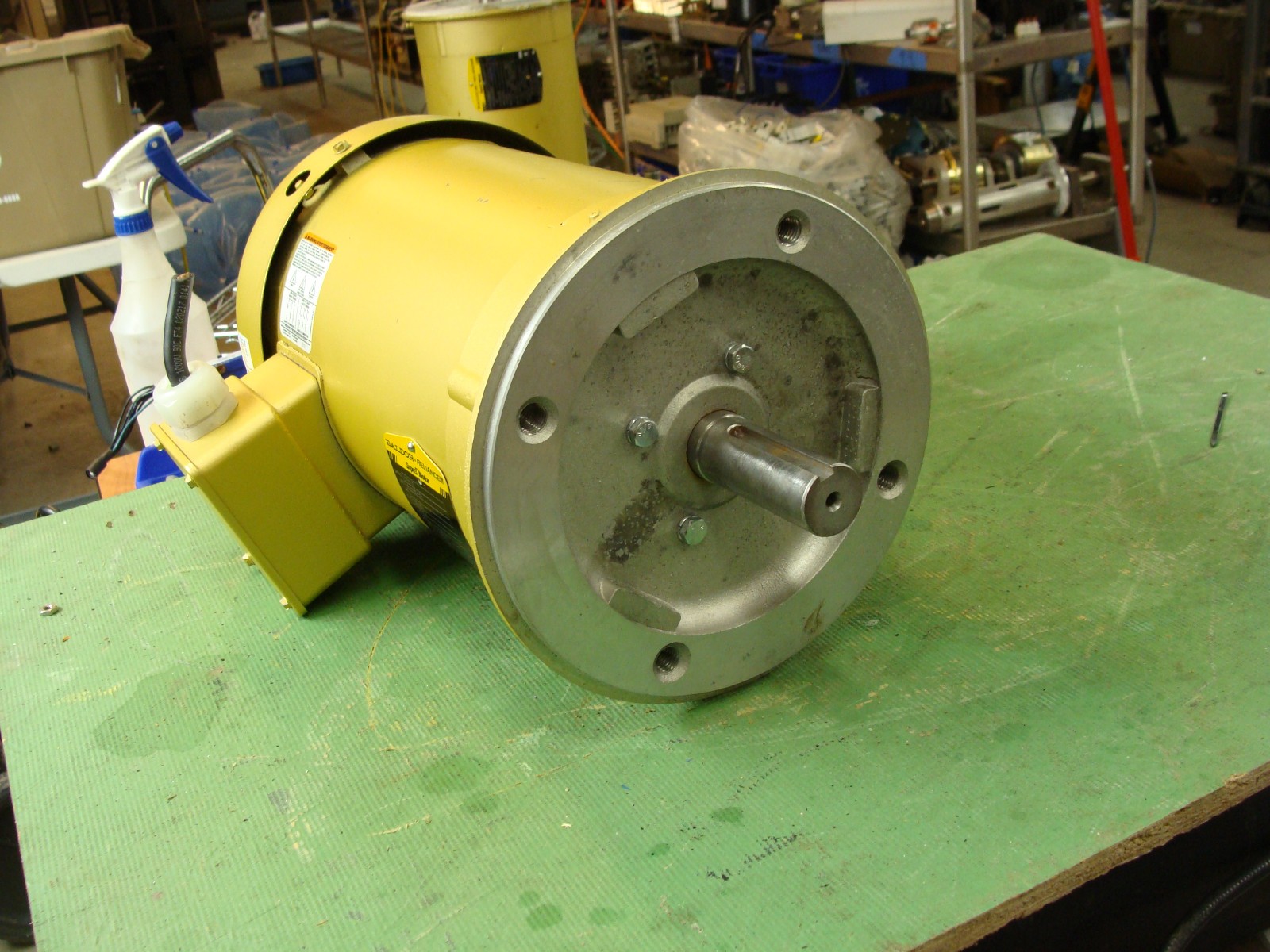 BALDOR RELIANCE SUPER E MOTOR VEM3613T 5HP 230/460V 11.8/5.9A 3450RPM 3PH