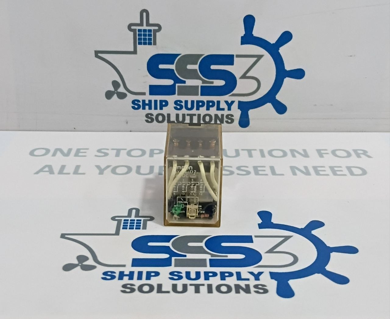 Omron MY4N-D2 Auxiliary Relay Coil Volt. 24VDC, 5A 240VAC 5A 28VDC (Unused New)