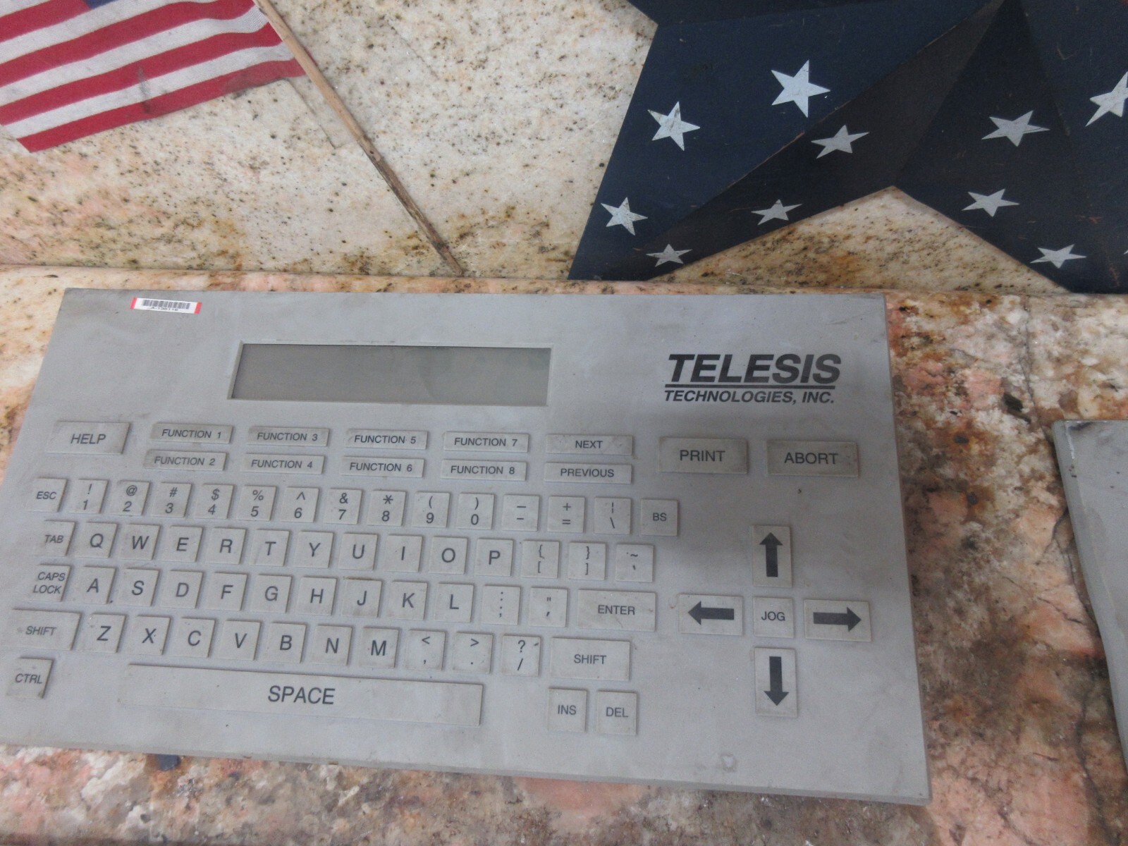 TELESIS KEYBOARD 17394 REV.C 17395A 8547 1382 T1 404-H1-0H LOT OF 3 PIECES