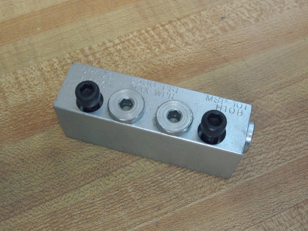 Lubriquip MSP 10T Graco Trabon Valve 562721 w/Screws (Pack of 6)