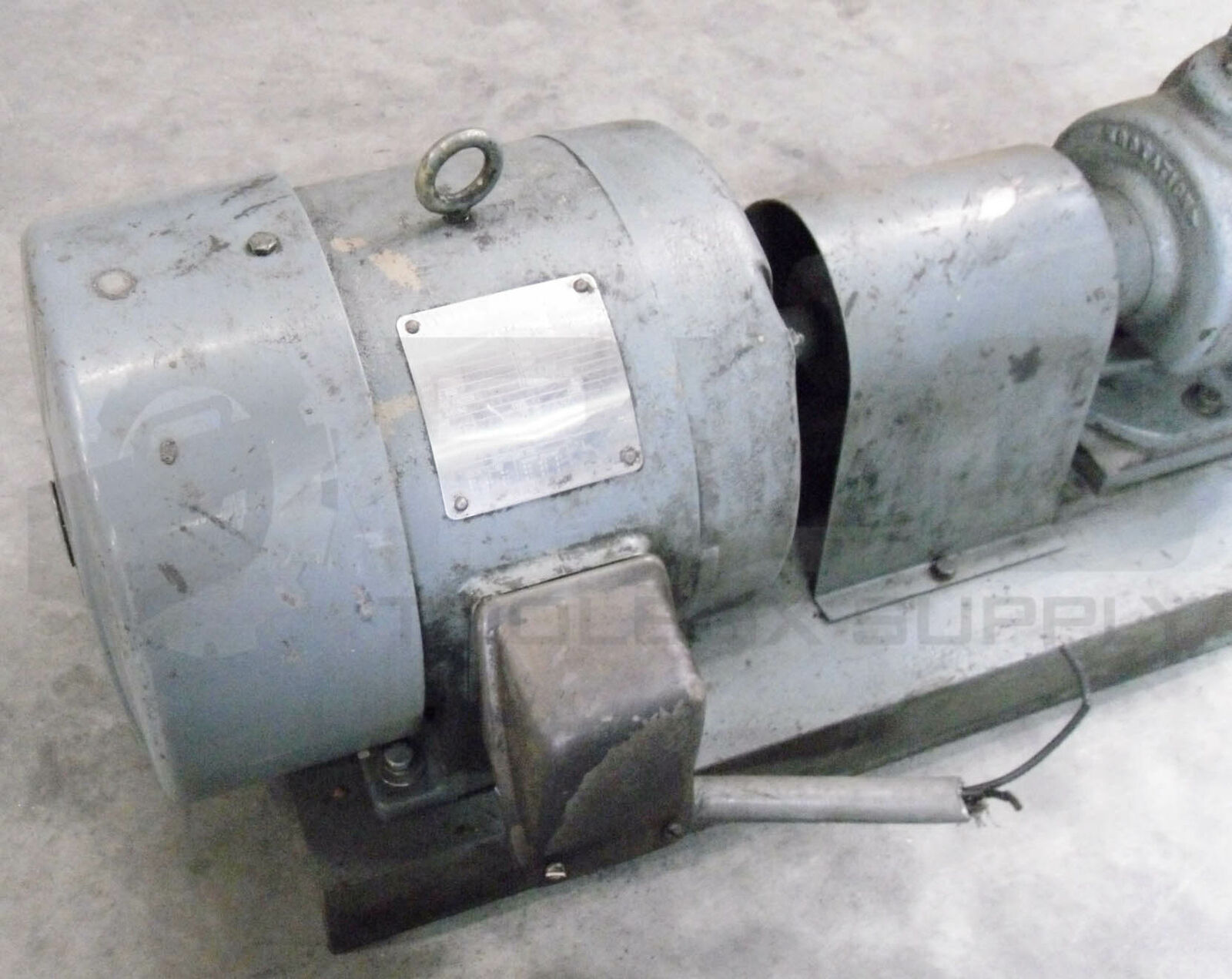 GE GENERAL ELECTRIC 5K213BG624 MOTOR, 2HP 1165RPM w/ ROBBINS MYERS FS 67 C PUMP