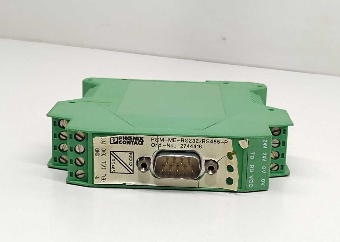 PHOENIX CONTACT PSM-ME-RS232/RS485-P INTERFACE CONVERTER (FREE SHIPPING)