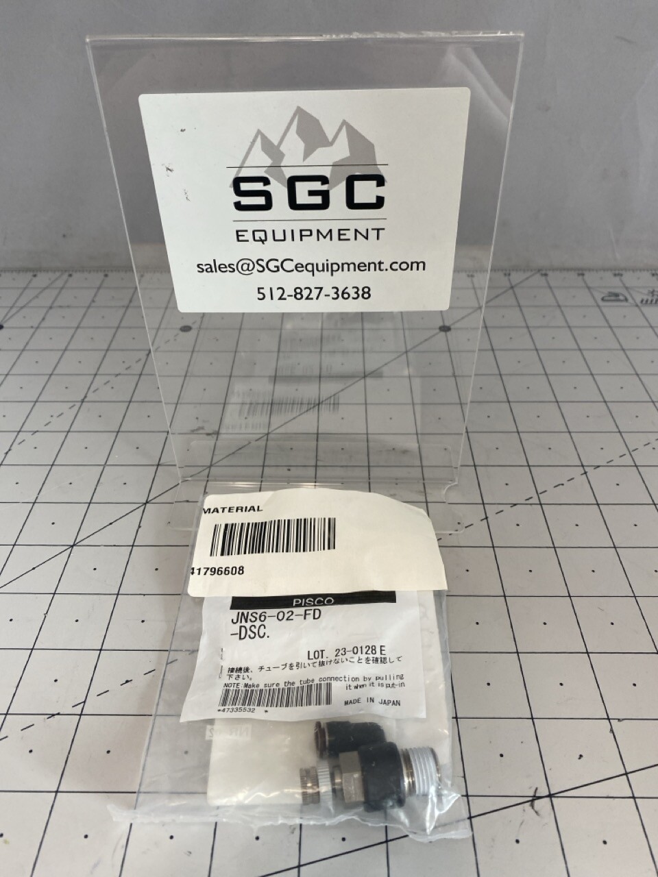 Pisco Throttle Valve PN: JNS6-02-FD-DSC Disco Corporation LKJV-010008-10