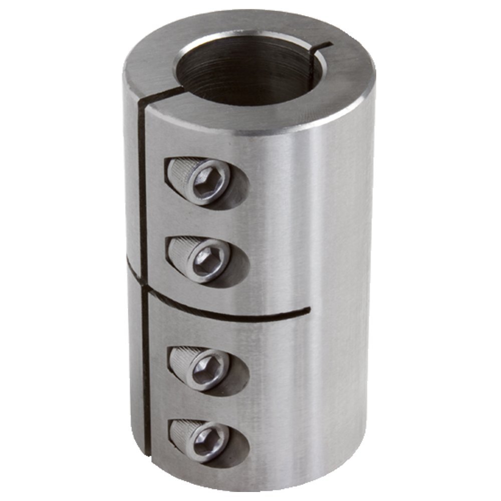 Climax Part ISCC-062-050-S T303 Stainless Steel Clamping Coupling, 5/8 inch X