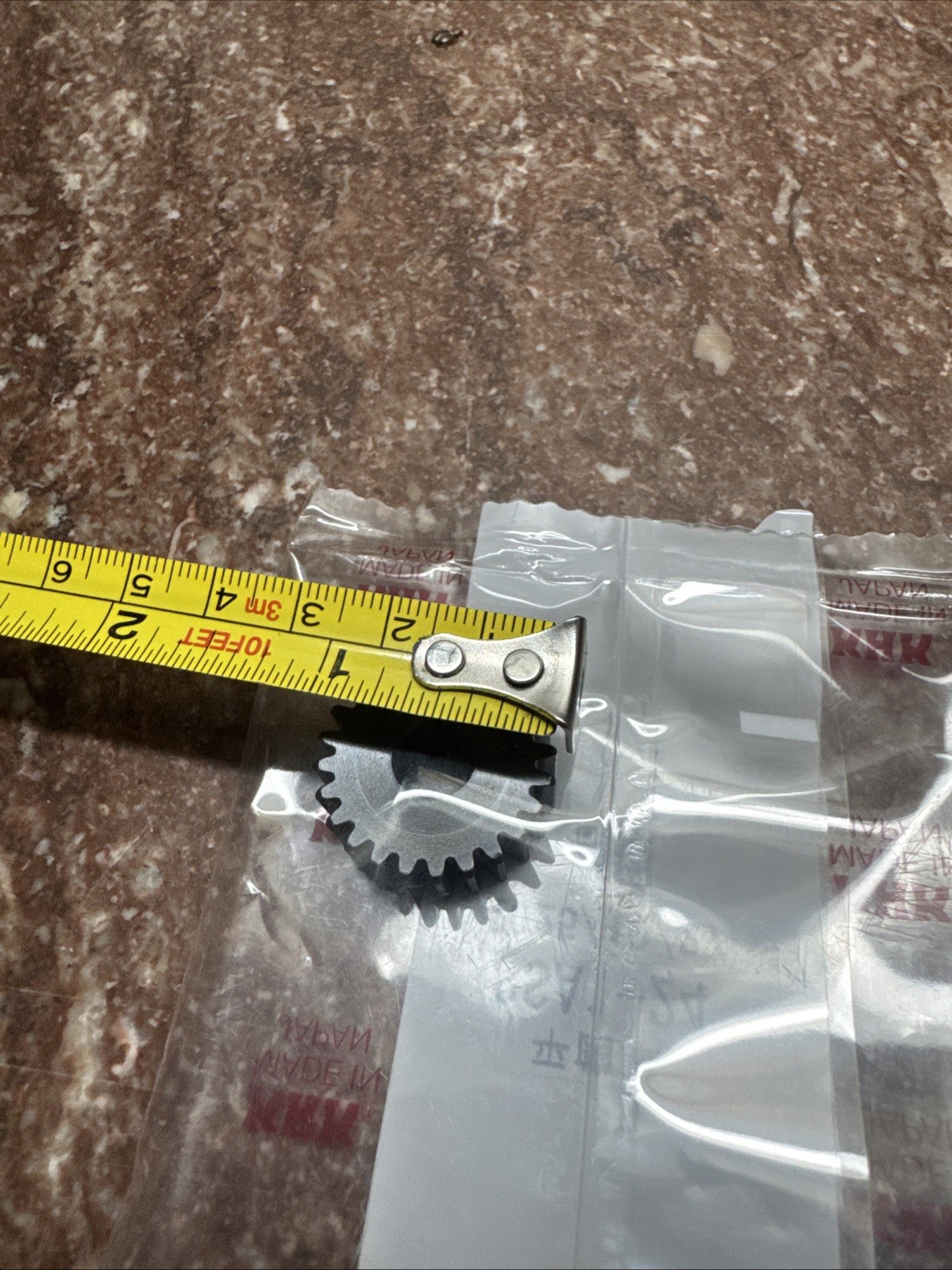 Unless Spur Gear 24 teeth, 8 mm Bore Diameter, Black Oxide Coated Steel