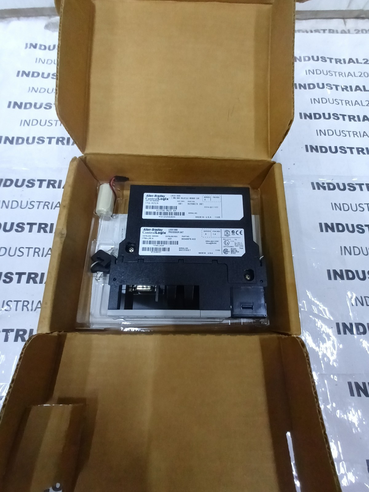 ALLEN BRADLEY PROCESSOR UNIT 1756-L55 A SERIES A