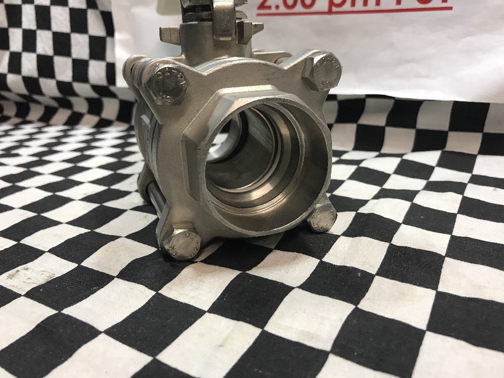 Sam-Flow 1-1/2″ Socket Weld Ball Valve 1000 WOG, CF8M, SHIPSAMEDAY#1375B1