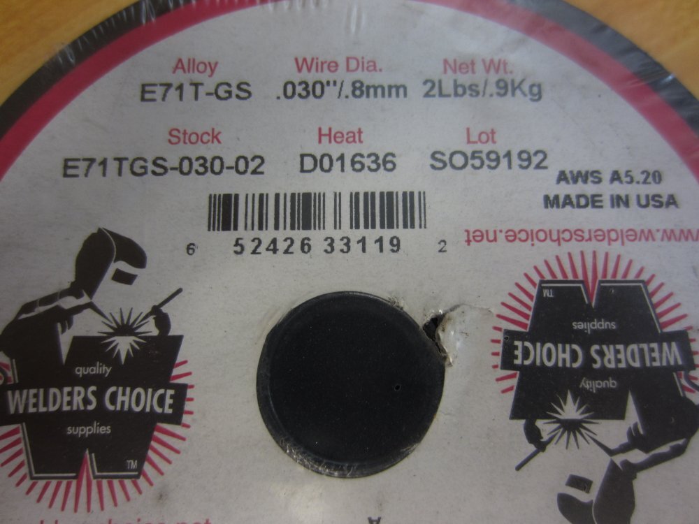 Welders Choice E71TGS-030-02 Welding Wire Spool E71TGS03002