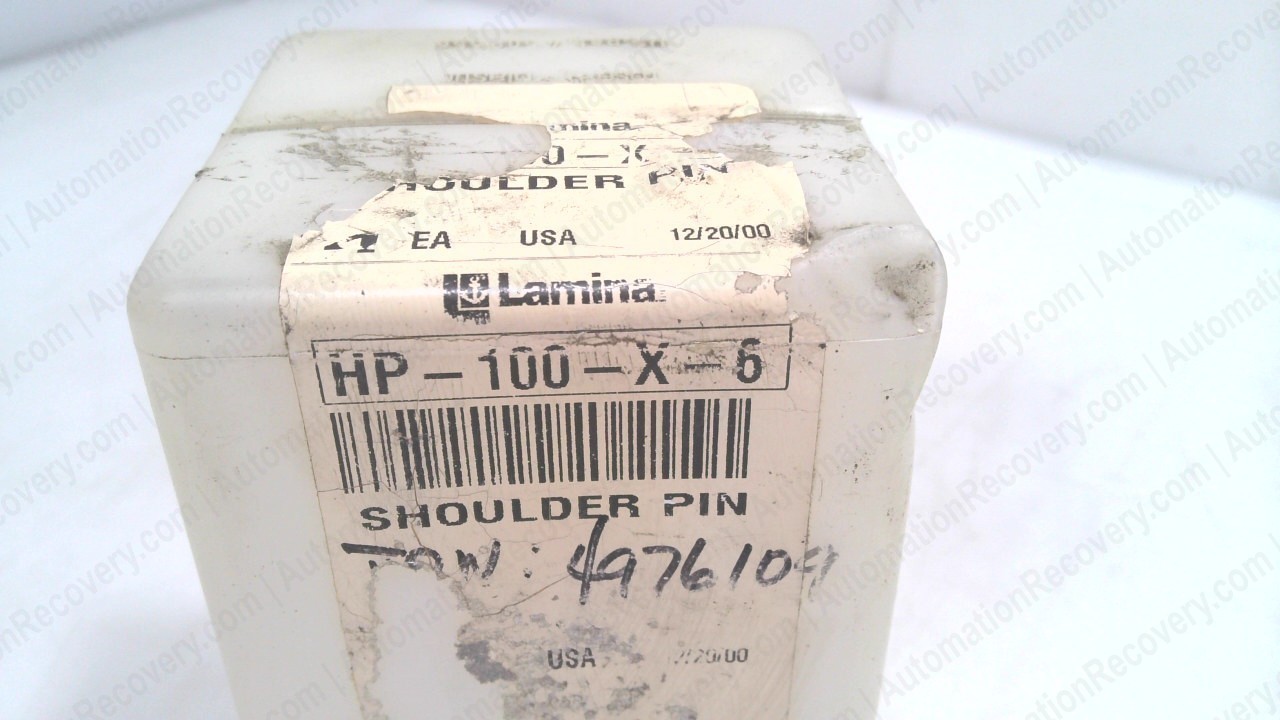 LAMINA HP-100-X-6 BOX OF 4, GUIDE PIN #352895