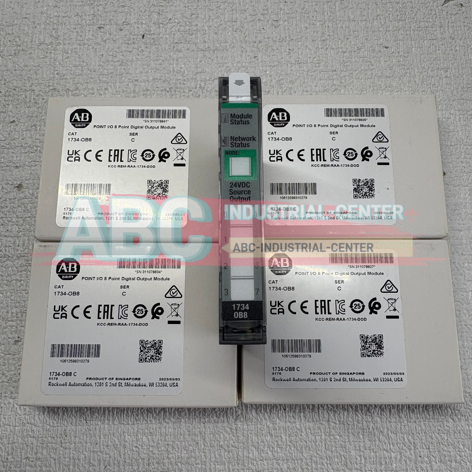 Brand 1734-OB8 Ser C Digital Output Module#1pcs new in box