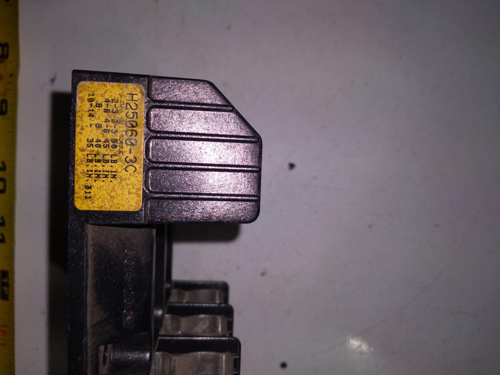 GOULD SHAWMUT 60317 600V 30A 10000 AMP RMS SYM RATING CLASS H/K FUSES H25060-3C