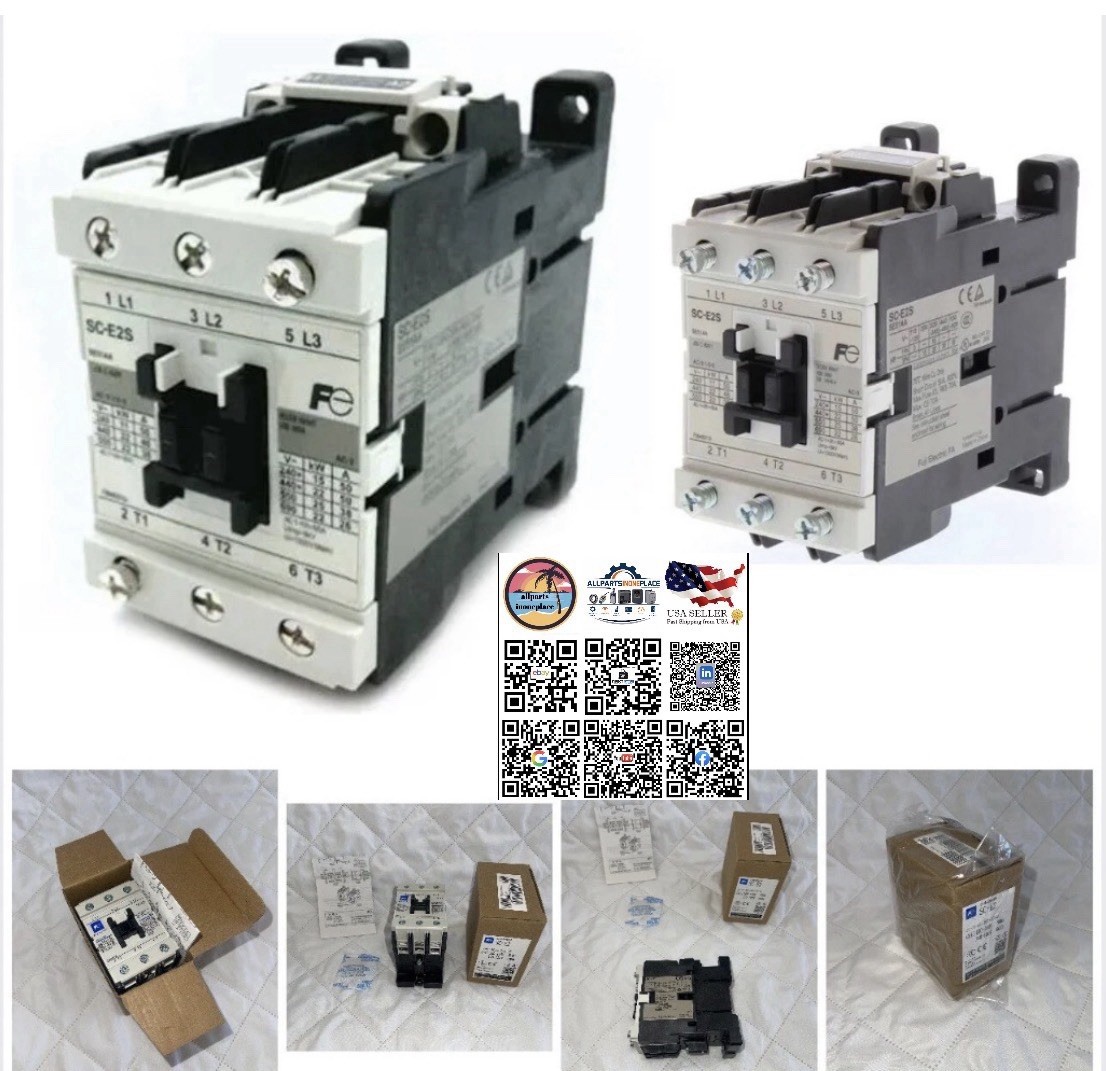 FUJI ELECTRIC SC-E2 AC120 Coil 50/60hz SC-E2 Contactor SCE2 AC110VZADC-CF