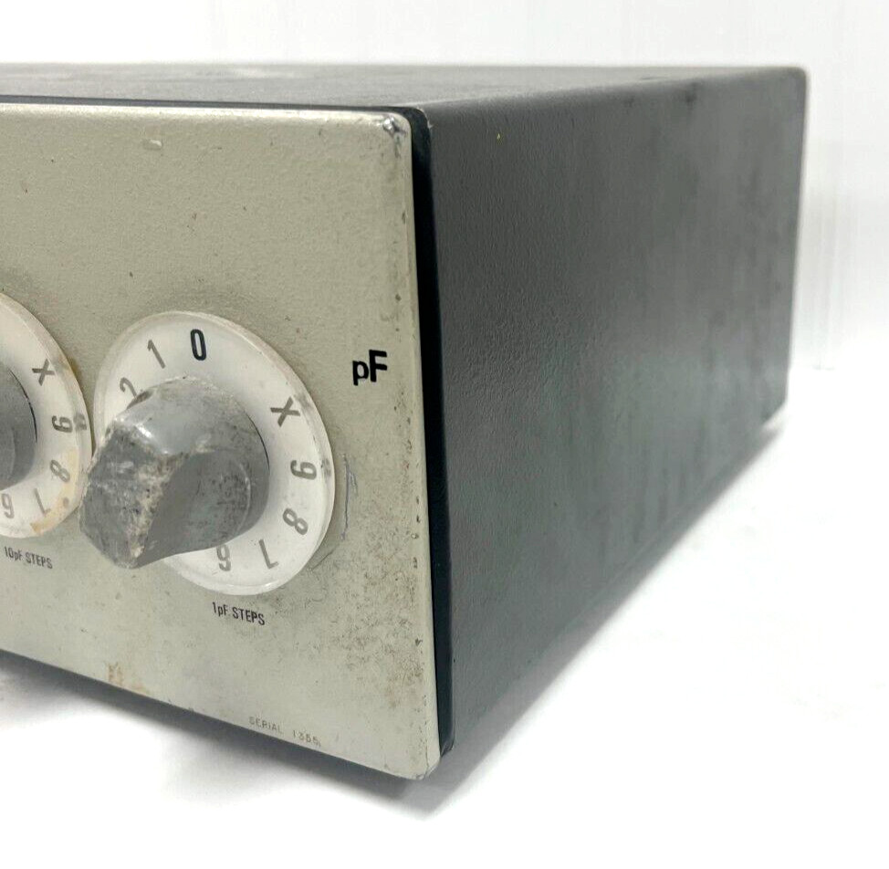GENERAL RADIO 1413 PRECISION DECADE CAPACITOR