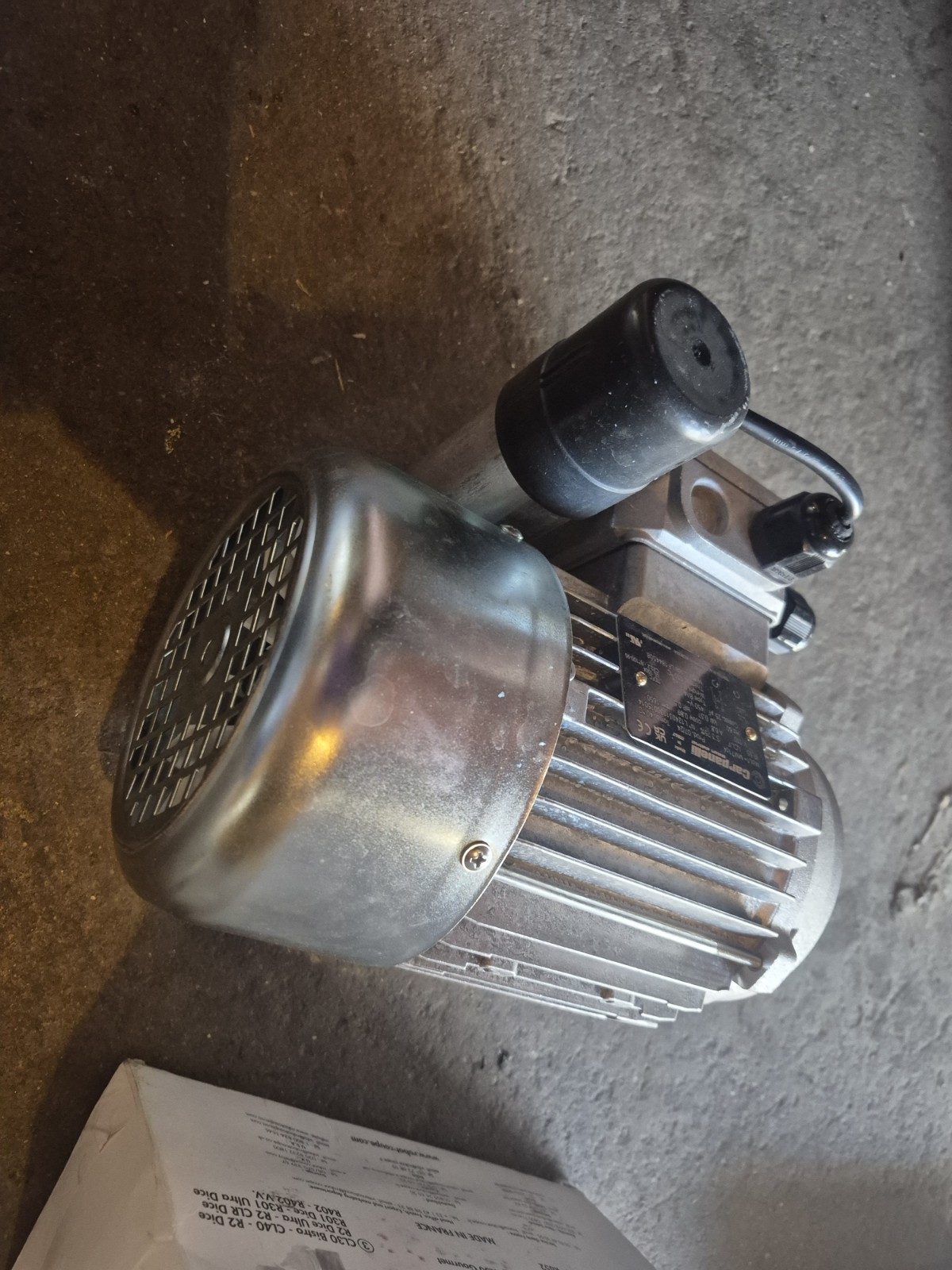 Carpanelli Mm71c .37/0.5hp 4pole 110v/230v 1ph Ac Metic Motor Or Breakmotor