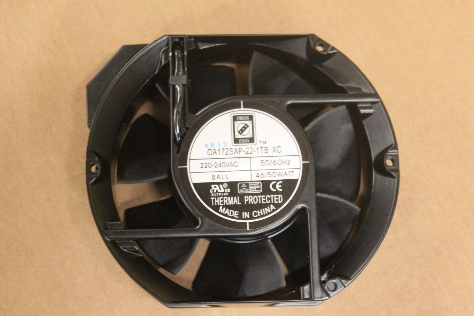 ORION FANS OA172SAP-22-1TBXC #BINC353
