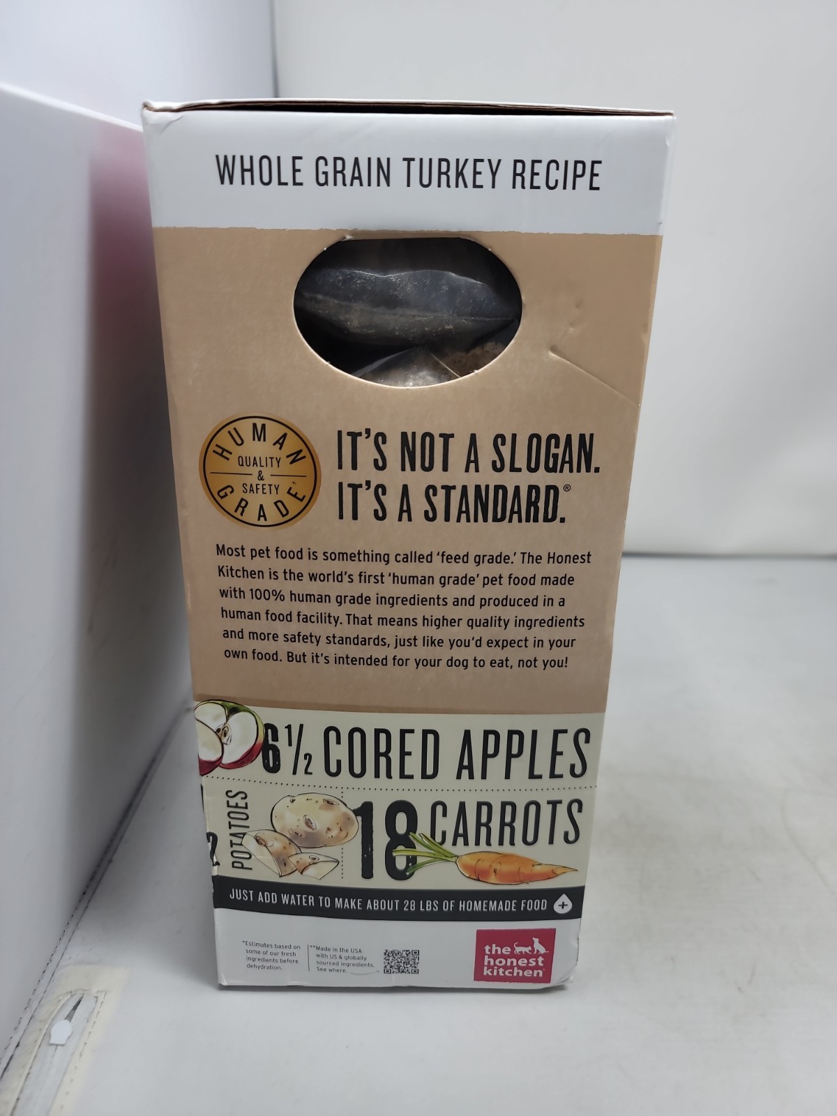The Honest Kitchen Dehydrated Whole Grain Turkey Dog Food, 7 lb Box