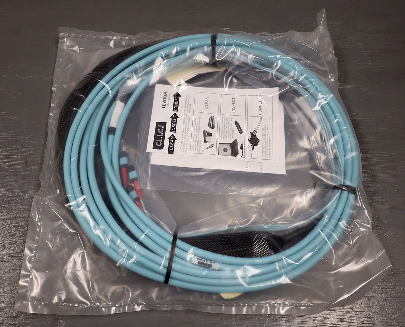 Leviton FTU-FW4072JJ034F36C36CY-YYBS OPT-X Unity Ultra-Low Trunk Cable New