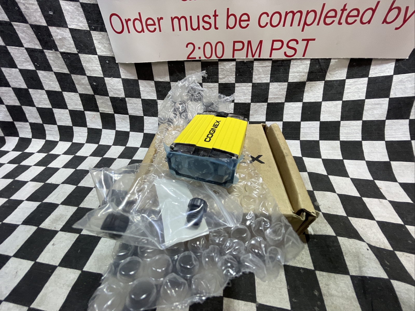 COGNEX 821-0025-3R, 821-0025-3RF, BARCODE SCANNER, SHIPSAMEDAY#1212P7