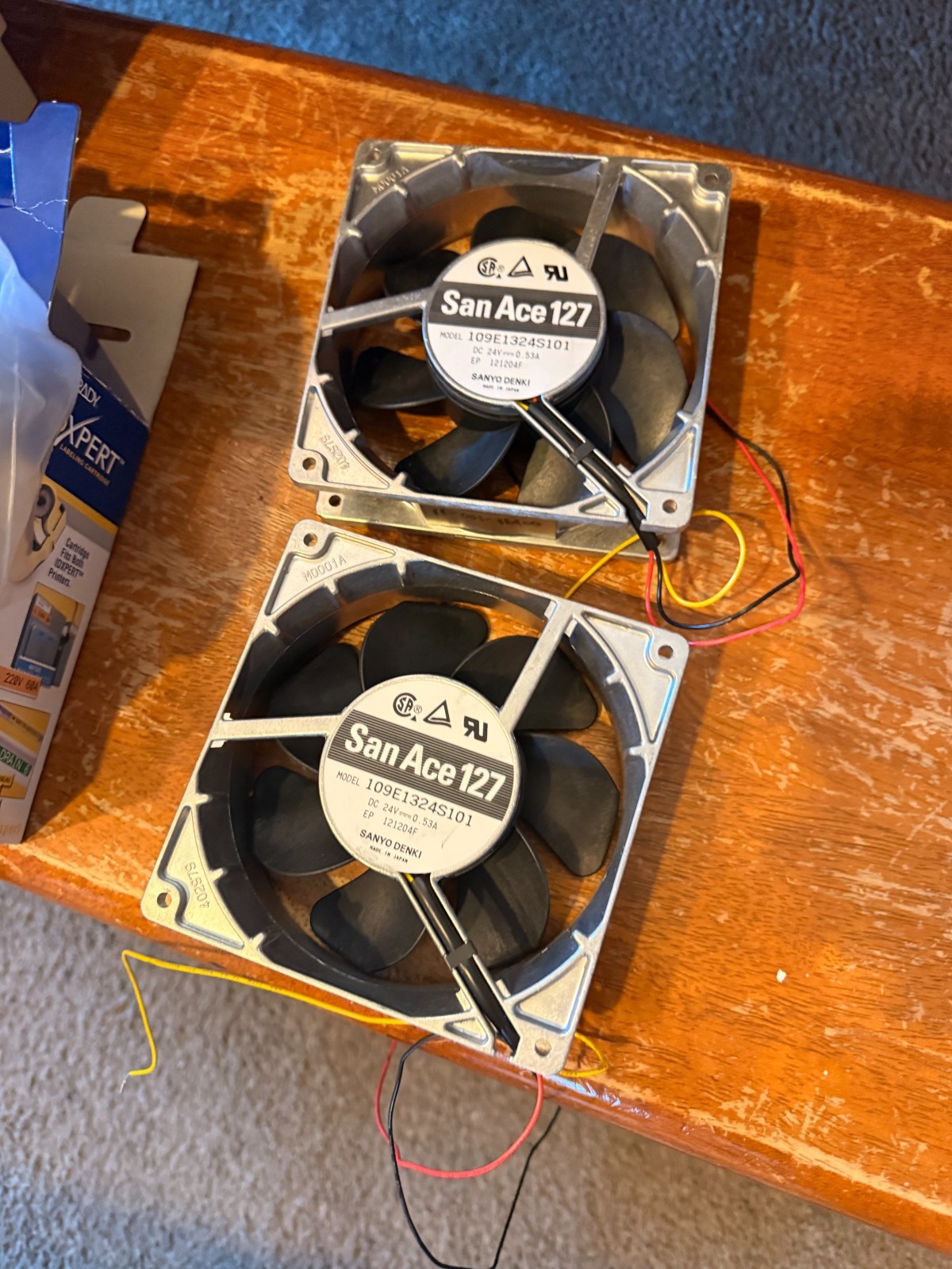 NEW San Ace Sanyo 3-Wire Cooling Fan Aluminum Frame # 109e1324s101 USA SHIP