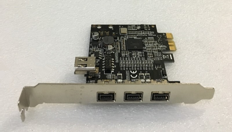 1pc FG-EFWB-V1T-003BI PCI-E to 1394b FireWire Acquisition Expansion Card
