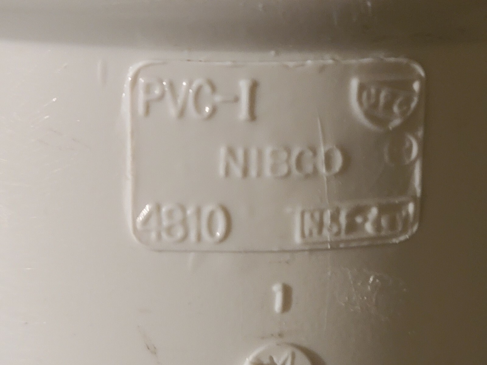 4810 3X3X11/2 NIBCO 3″ X 3″ X 1-1/2″ SCHEDULE 40 PVC-DWV WYE Y