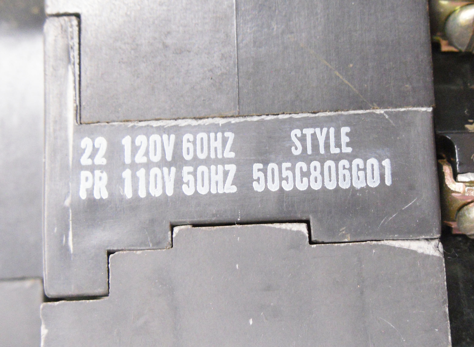 WESTINGHOUSE A200MICX CONTACTOR SIZE 1 27A 575V 276A143G09 W/ 505C806G01 COIL