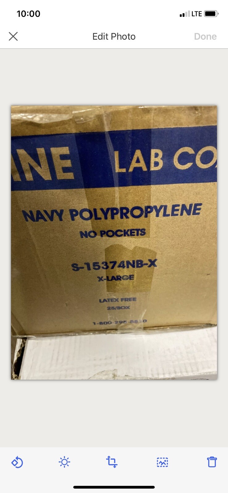 25 Coats Navy Polypropylene No Pockets X Large S-1537