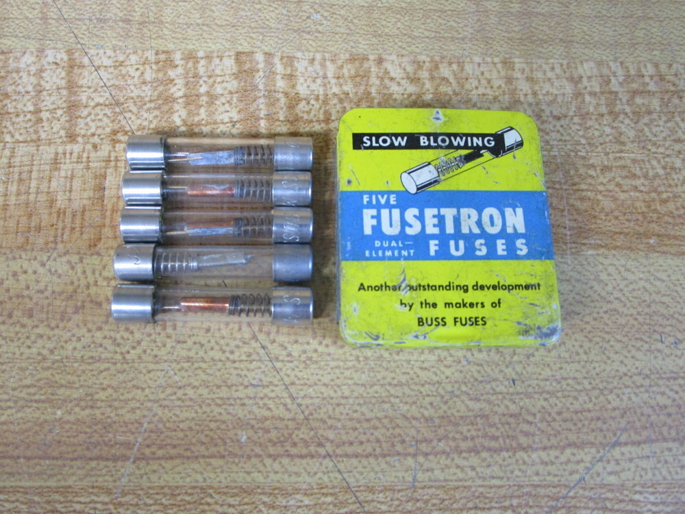 Buss MDL-10 Bussmann Fuse Cross Ref 1CM29 Formerly 3AG-SB Spring (Pack of 10)