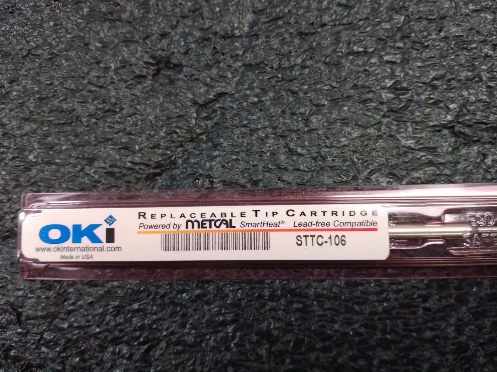 OKI METCAL STTC-106 700 Series Conical Replacement Solder Tip Cartridge