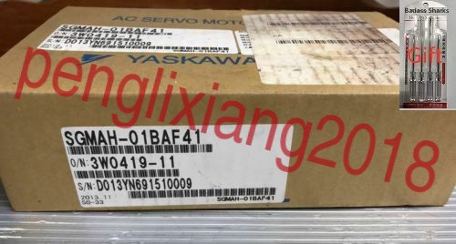 1PCS NEW IN BOX !! YASKAWA AC Servo Motor SGMAH-01BAF41 NEW