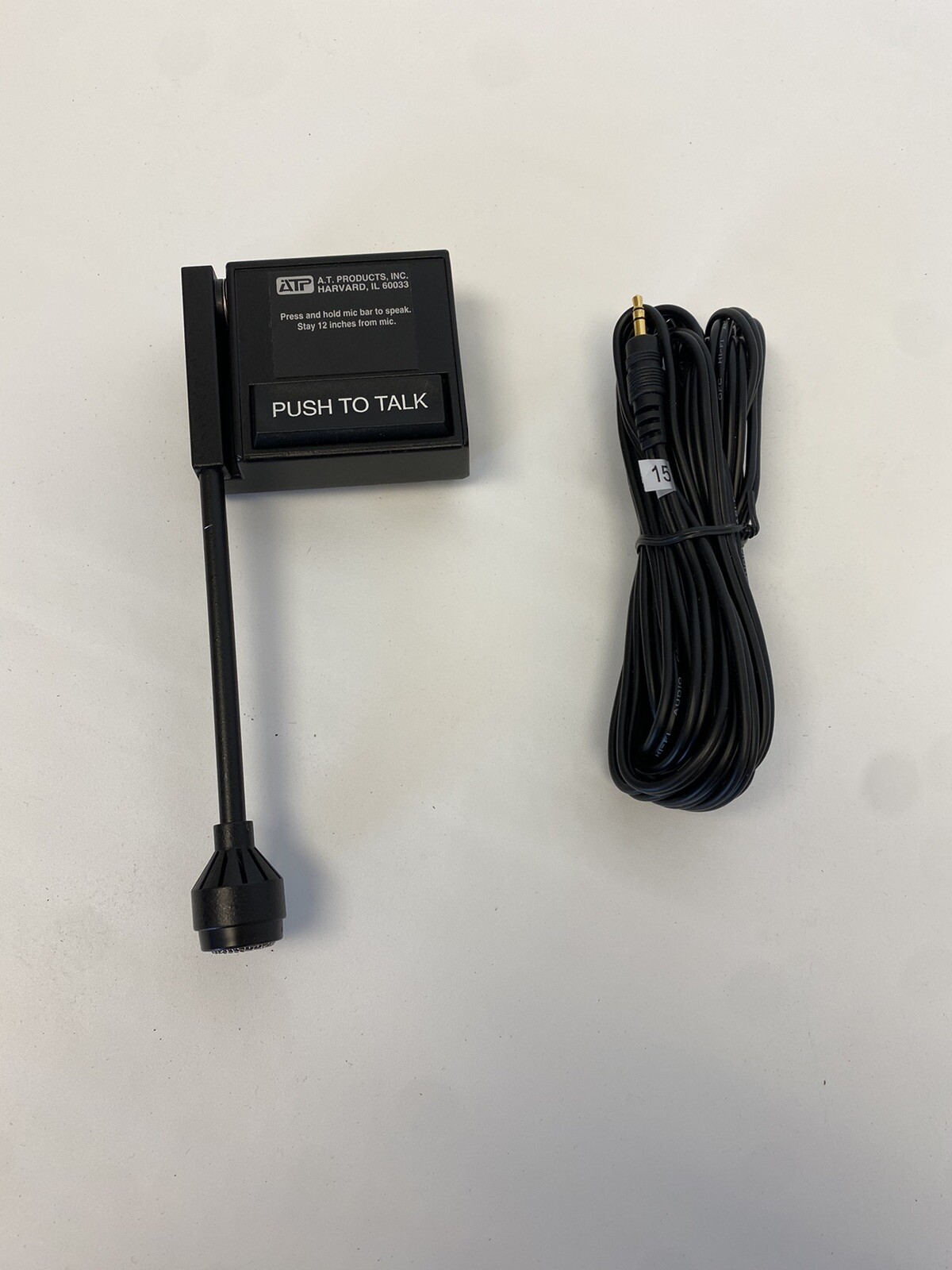 A.T. Products ATP M31 Push to Talk Microphone -Free US Shipping-
