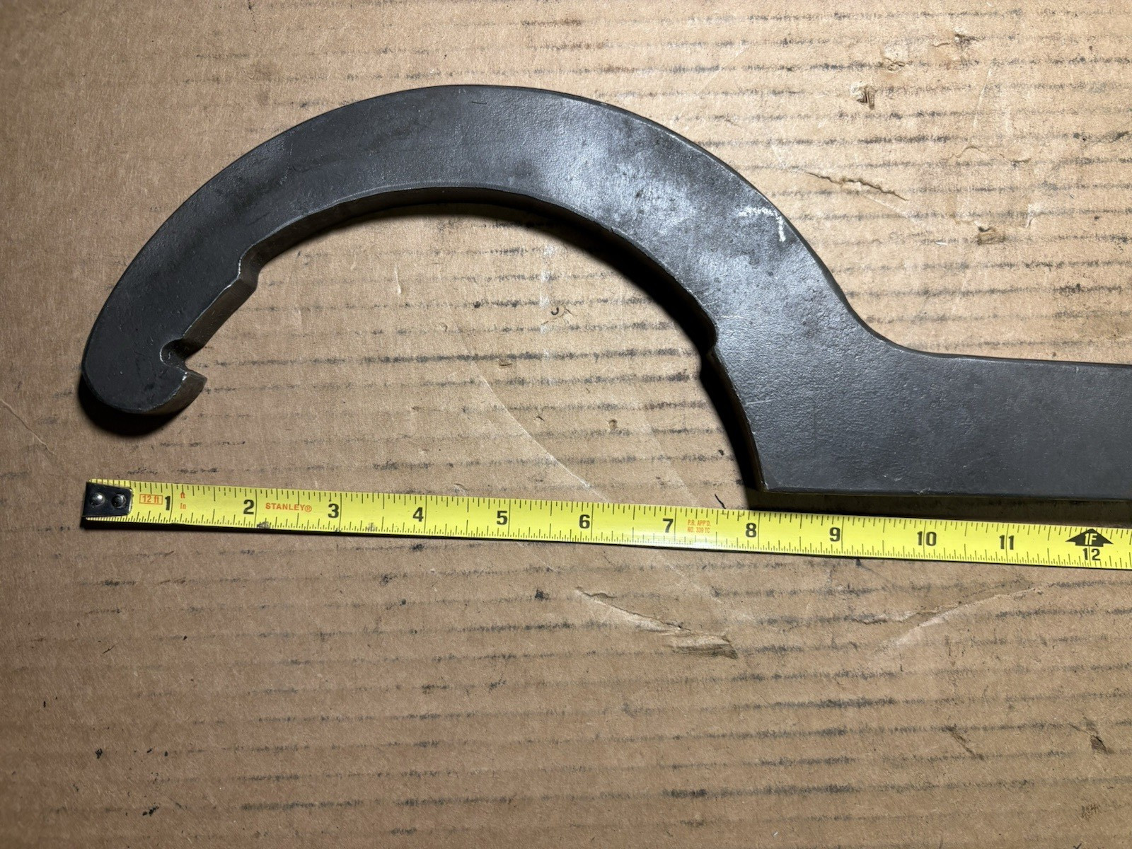 Large Hook Spanner Wrench Industrial 25-1/8″ Overall Length
