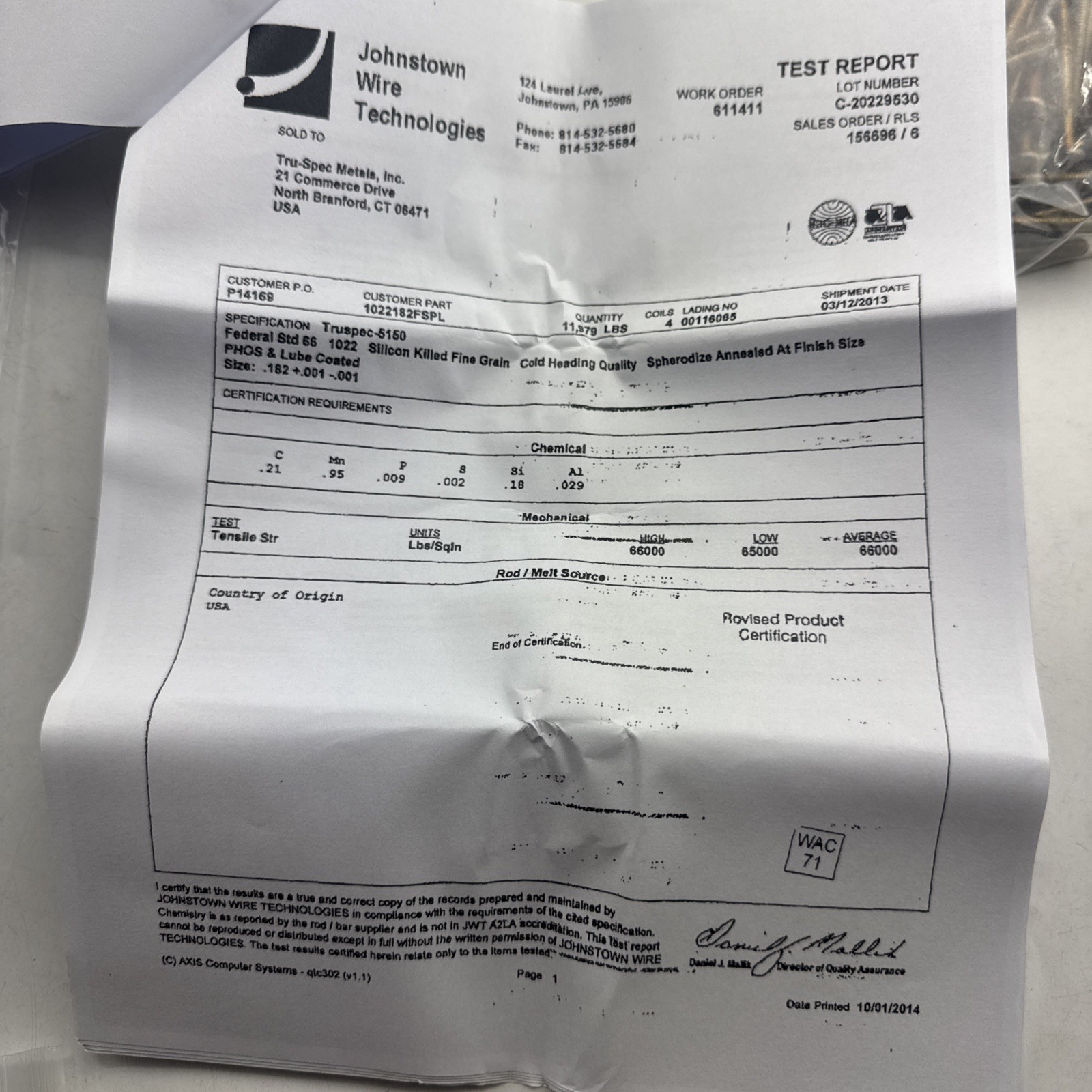 (100) MS35207-270 Screw Military 1 3/4″ Long, 10-32 Pan Head Cadmium Plated