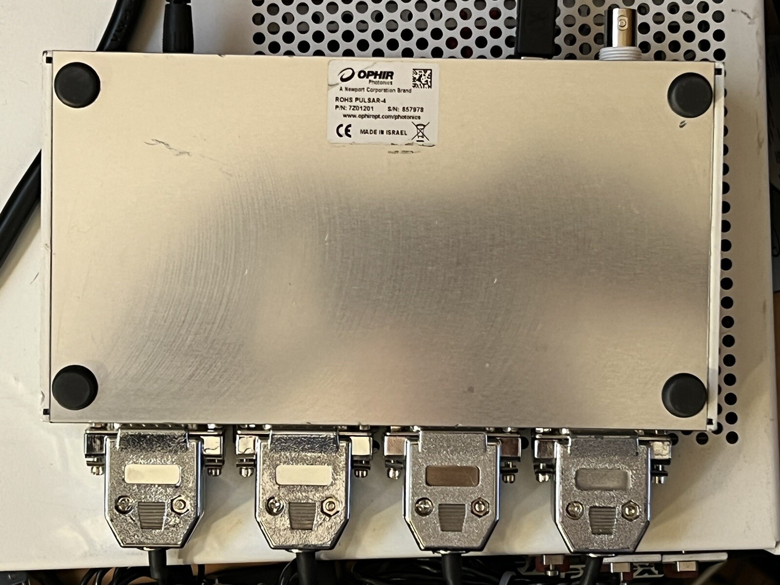 Ophir PULSAR-4 (7Z01201) 4-Channel Interface Connection Box w/power supply