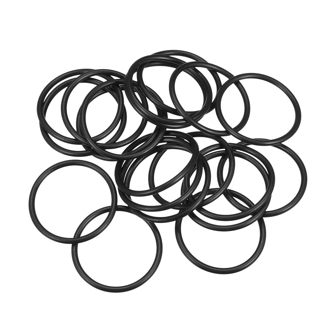 O-Rings Nitrile Rubber 27.2mmx32mmx2.4mm Seal Rings Sealing Gasket 20pc