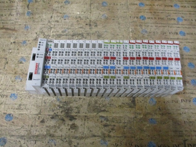 Beckhoff BK1120 EtherCAT PLC System w/ 8x KL1408, 3x KL1002, 3x KL2134 +*Tested*
