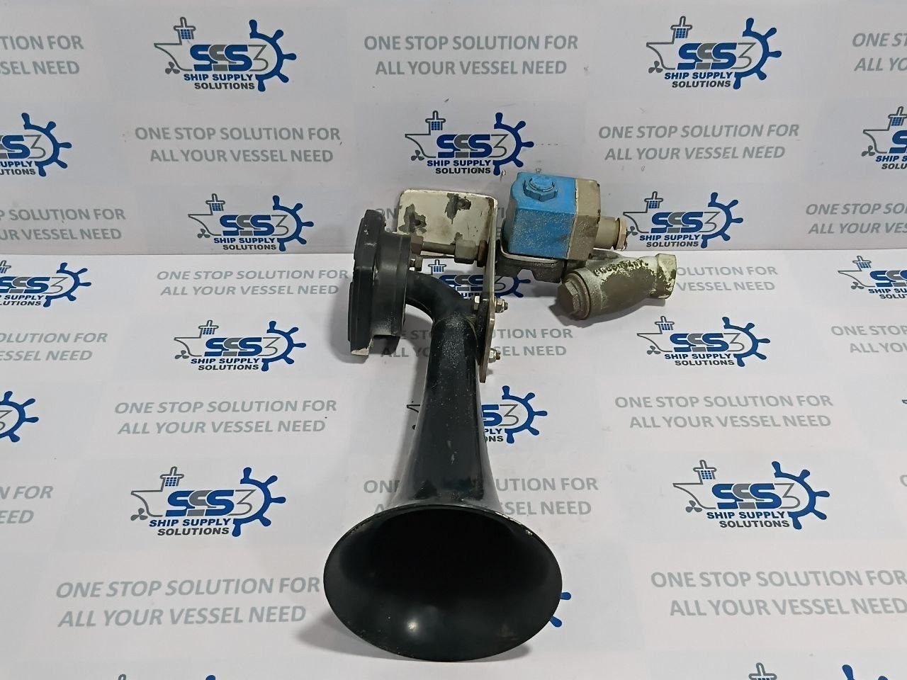 Kockum Sonics TYFON KT75/400 Air Horn With Solenoid Coil