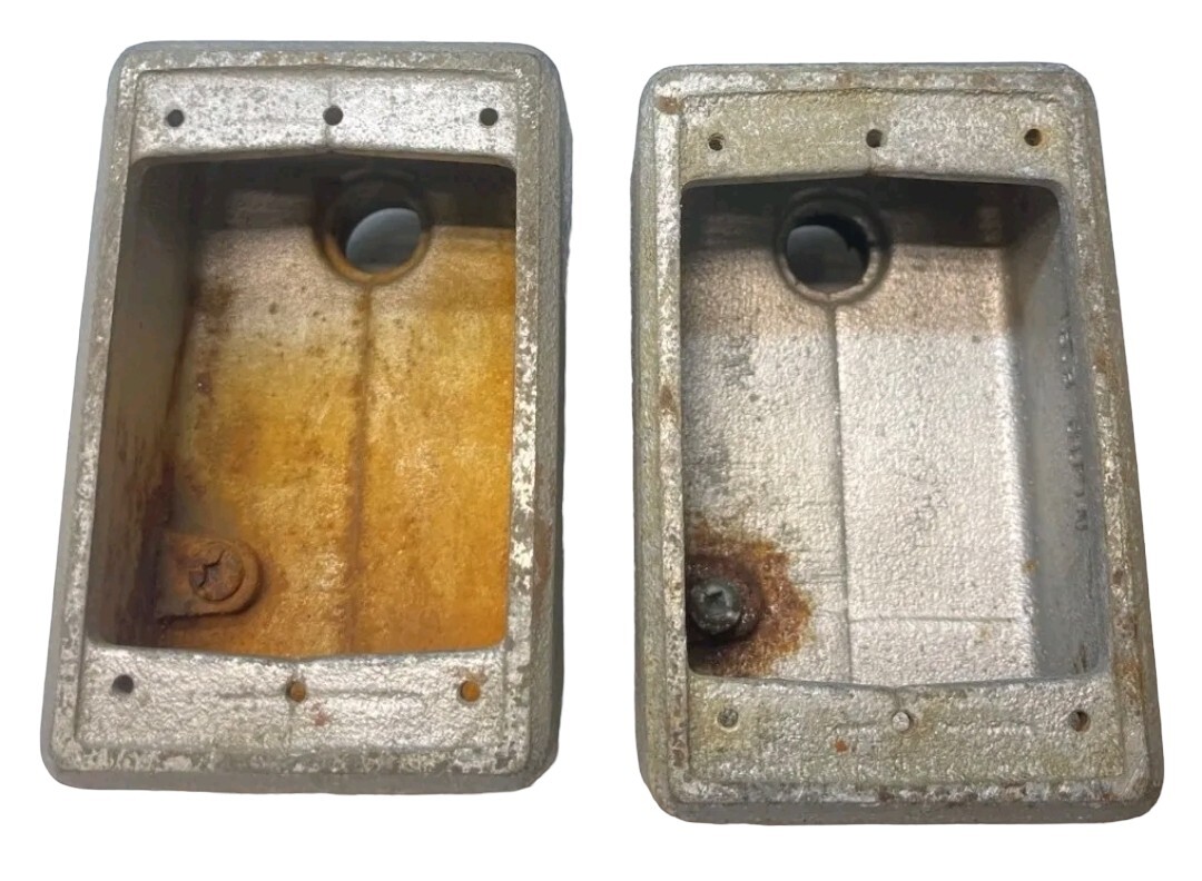 New Crouse-Hinds 1/2 FSA1 3/4 FSA2 Device Box (LOT OF 2)🔥Fast Shipping🔥