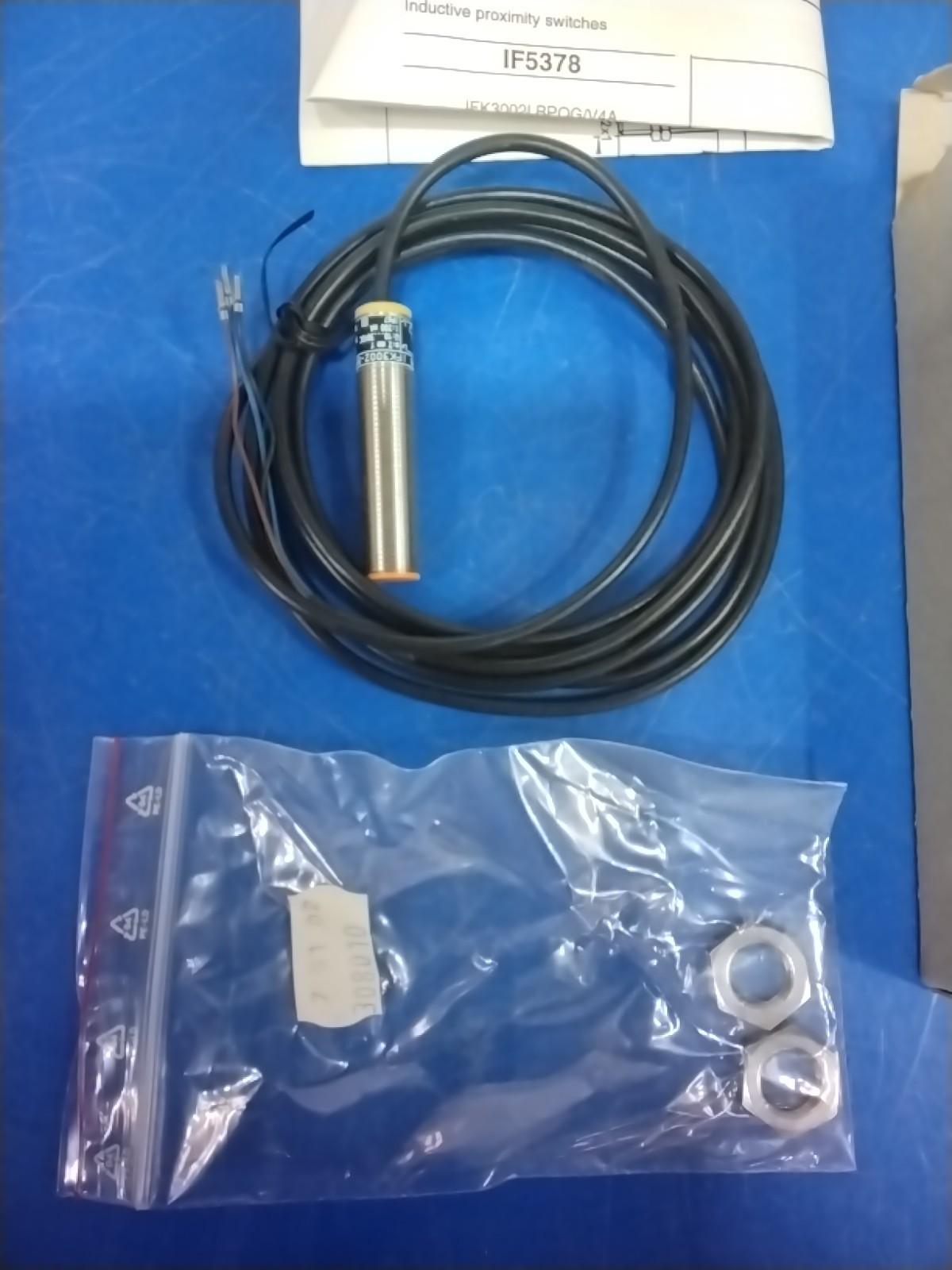 EFECTOR IF5378 INDUCTIVE PROXIMITY SWITCH IFK3002-BPOG/V4R