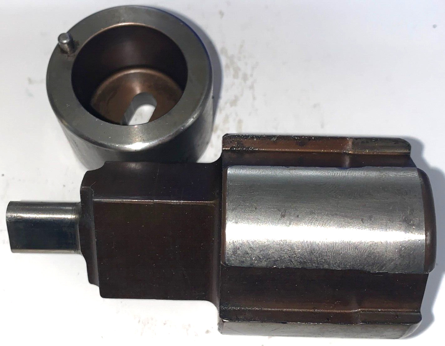 MATE PRECISION ROUND PUNCH & DIE 0.250″ X 0.500″ SLUG FREE 1″ PUNCH M12 X 1.25