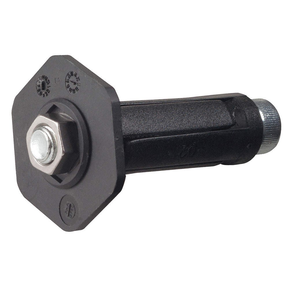 GRAINGER APPROVED ER05 Caster Expanding MountingStem,Round,40mm 22N258