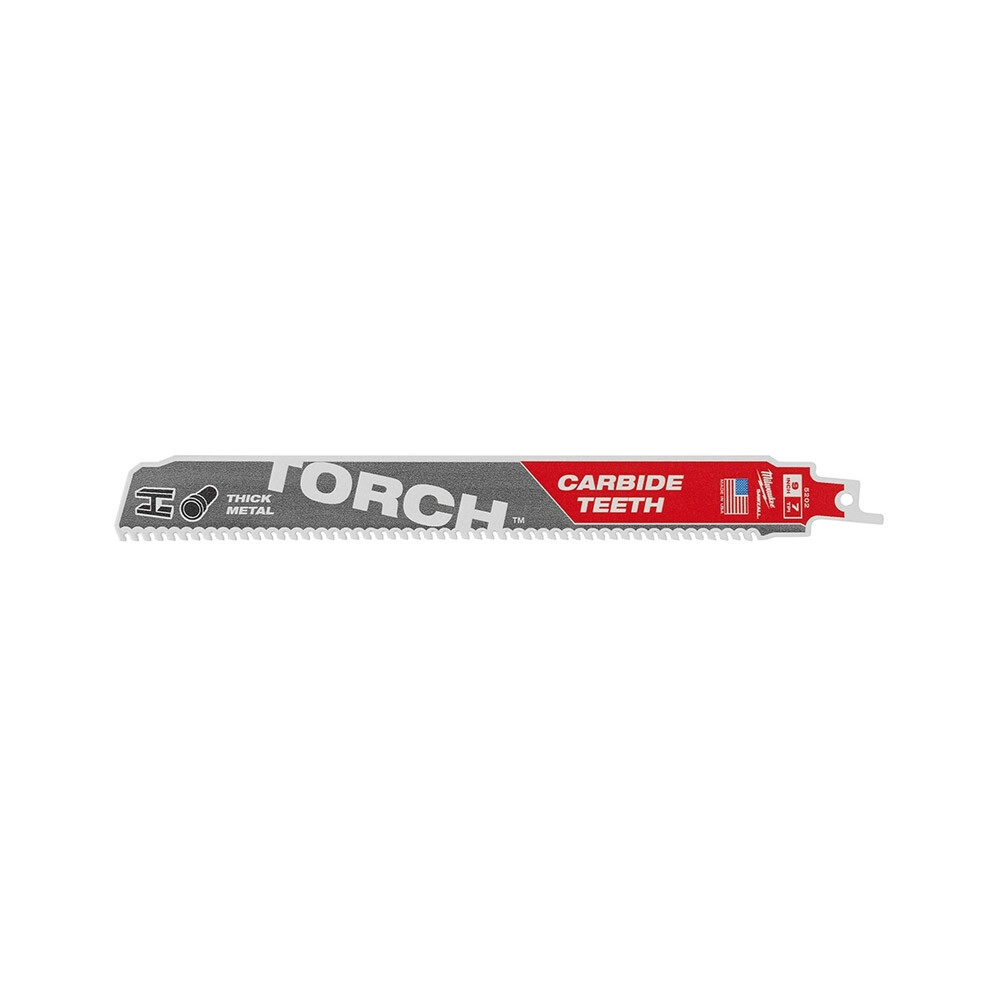 Milwaukee 48-00-5202 The Torch Carbide Teeth SAWZALL Blade 9 Inch 7 TPI