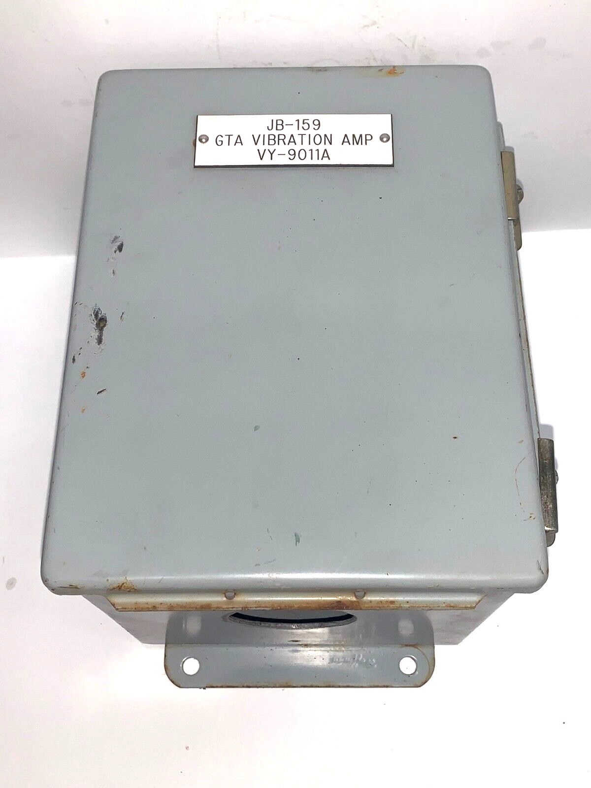 HOFFMAN ELECTRICAL ENCLOSURE A-8066CH TYPE 12,13 STEEL 2″ PORT 8″ X 6″ X 6″ OAL