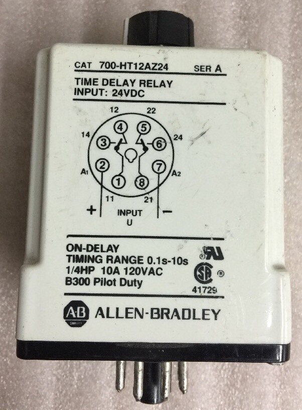 Allen Bradley TIME DELAY, 700HT12AZ24, 700-HT12AZ24, Shipsameday #137H34