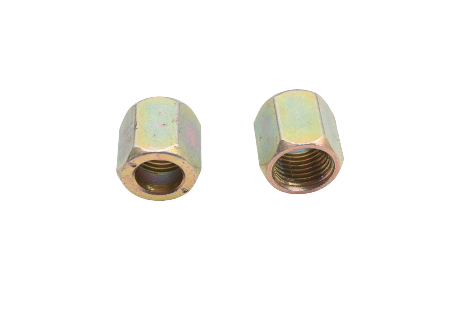Aftermarket ZK048-17 9/16-18 x 1/2″ Tube Compression Nuts Qty 2 NOS