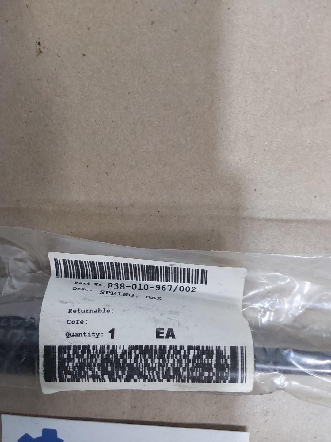 838-010-967/002 Gas Spring Kit For Raymond