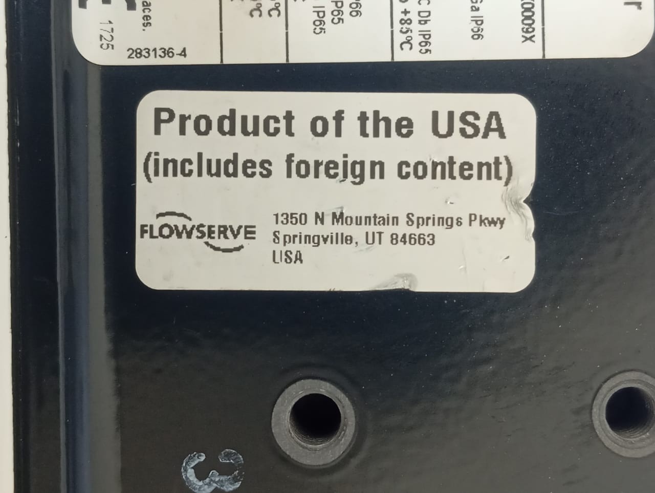Flowserve / Logix 500MD+ Series / Digital Positioner / 520MD+37-W1D300-GM3-0000