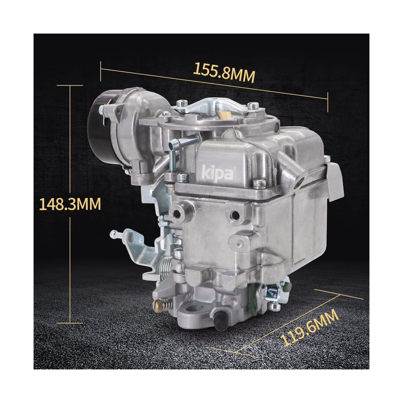 Carburetor For Ford 240-300 6Cyl 75-82, D5TZ9510AG – Carter YF