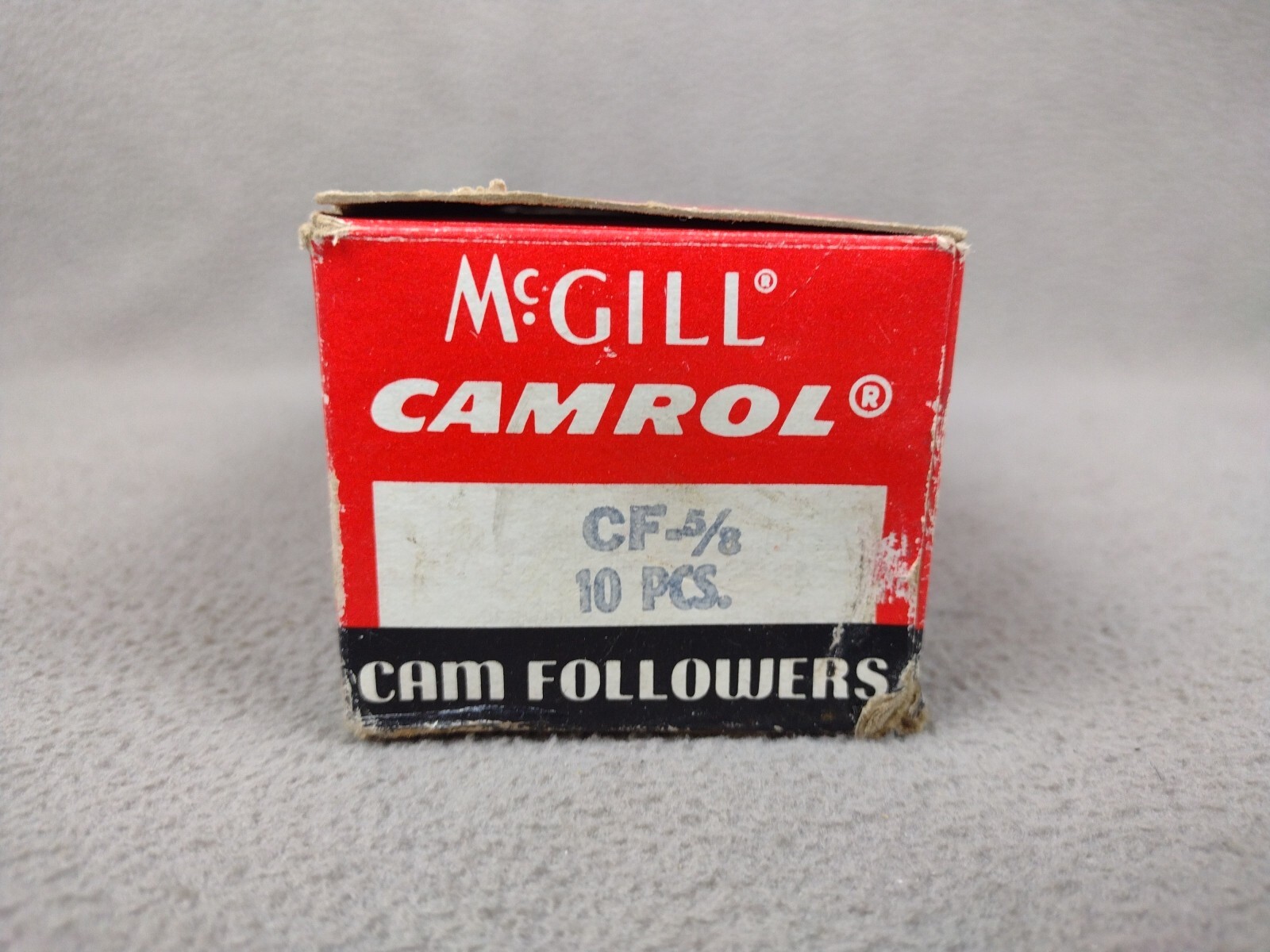 10 NEW MCGILL CAMROL CF-5/8 CAM FOLLOWERS BEARINGS (#2)