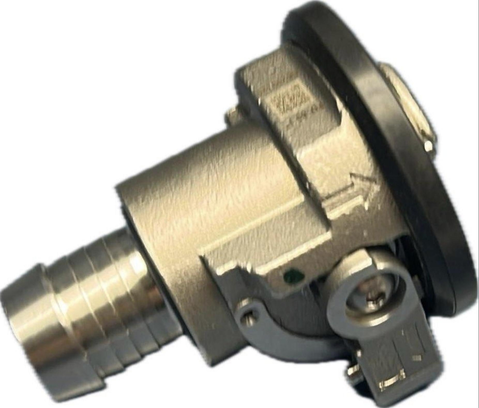 Danfoss/Eaton FD83-2046-16-16 SS Hose Barb Adapter Full Flow Dual Interlock -NEW